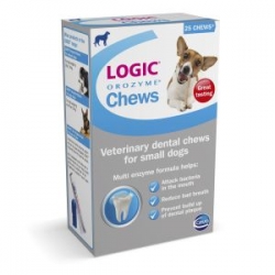 Logic Orozyme Dog Chews Small 224g 25 Pack